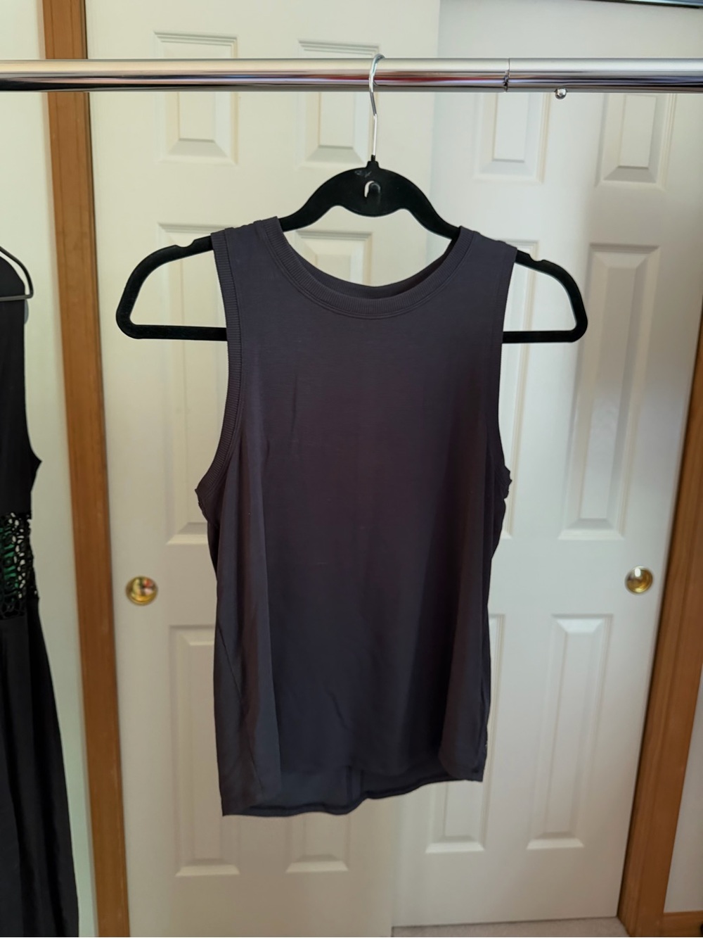 Athleta Sleeveless Performance Tank - Charcoal